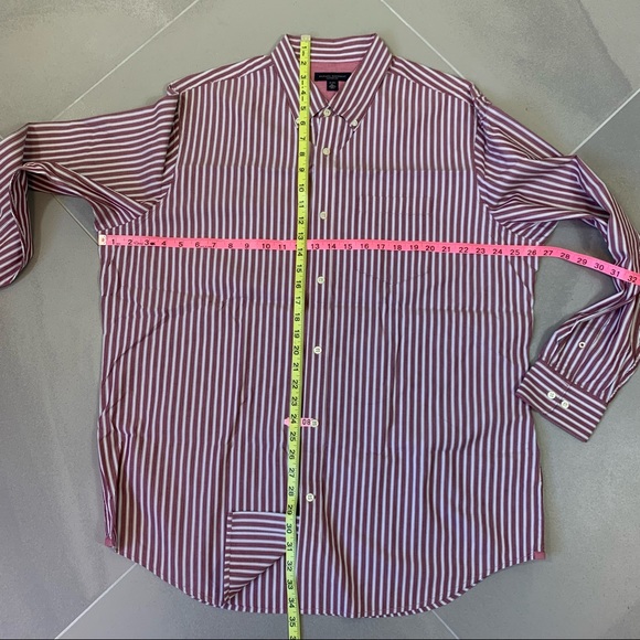 Banana Republic Classic Fit Striped Dress Shirt - Picture 6 of 9